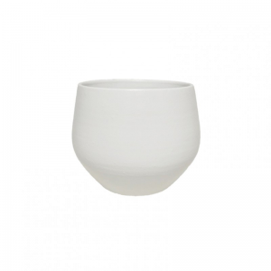 VASO PETRA D16 H13CM - bianco