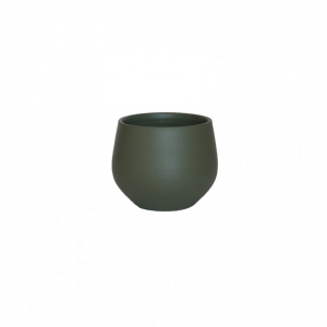 VASO PETRA D16 H13CM - verde