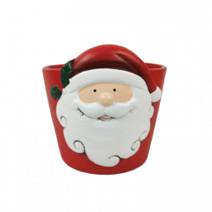 VASO BABBO NATALE D14 H13,5 cm