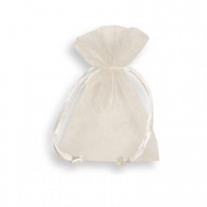 SACCH. ORGANZA 5X7,5 cm PZ10-cream