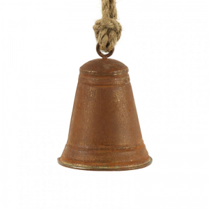 CAMPANA METALLO Arnoud 10XH13,5cm - rust