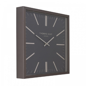 OROLOGIO DA MURO 60X60X6 cm-grigio/antra