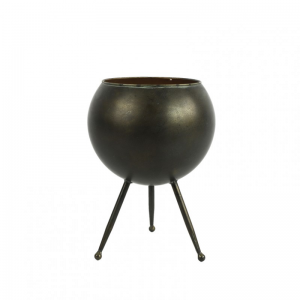 VASO MIRIAS D20 H28cm - black