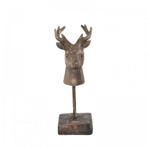TESTA CERVO POLYST.Isaac 14XH29-brown