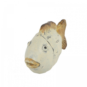PESCE DUMONT 12,5X5XH7 cm - creme