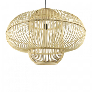 LAMPADARIO DEAVY 84X84XH58 cm - natural