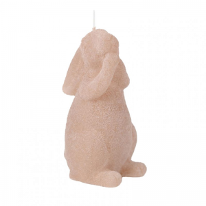 CANDELA CONIGLIO D10,5xH18,5cm-moonstone