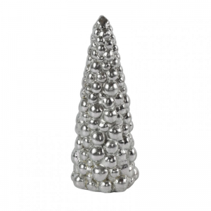 ALBERO NATALE CERAM.Celine 7XH16,3-silv