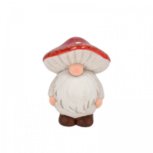 GNOMO CAPPELLO FUNGO 11X10 H14cm