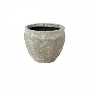 VASO CONCRETE D31 H28,5 CM -moss grey
