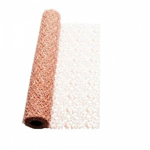 ROTOLO DECOR MESH CM 48X5 YDS - cipria