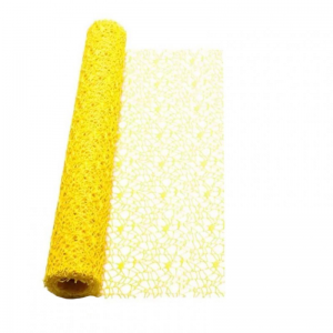 ROTOLO DECOR MESH CM48X5YDS 35g/mq-giall