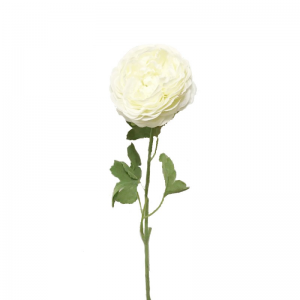 RANUNCOLO SPRAY H63cm RA -white *