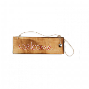 SCRITTA *WELCOME* 25X12CM