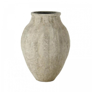 VASO CONCRETE D69 H95 CM -moss grey