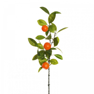 MANDARINO RAMO H76 cm MA-orange*