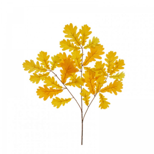 FOGLIA QUERCIA H64 cm AU -yellow*