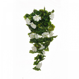 GERANIO BUSH CADENTE X9 82cm GE -white *