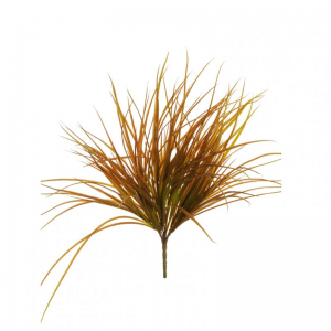 GRASS BUSH X12 H54 - brown yellow