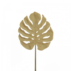 MONSTERA foglia 40X36 H100 FO - beige*