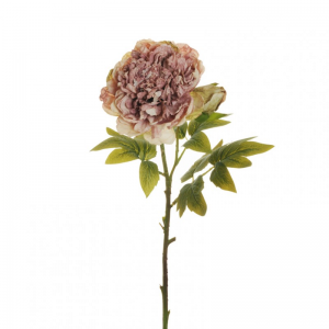PEONIA dry look silk H58cm PE - pink *