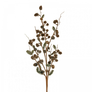 PINO ramo C/PIGNE H90 PI - brown green