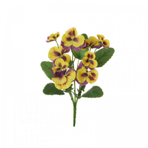 VIOLA DEL PENSIERO BUSH X5 H35 - yellow*