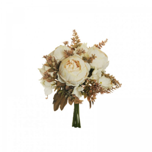 PEONIA BUSH X7 H29 BU - cream *