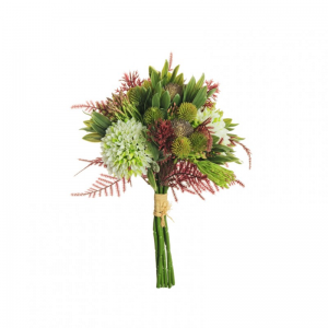 GOMPHRENA MAZZO H35 BU - white/green *