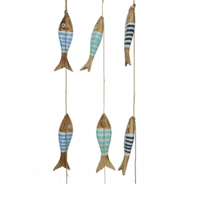 DECORO PESCI DA APP. H100 cm 3 col.