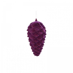 PIGNA DA APP FLOCCATO D8 H20 cm- viola