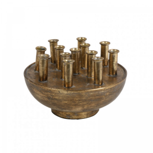 VASO HENDRIKA METALLO D30 H19 - gold