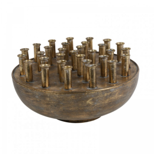 VASO HENDRIKA METALLO 46,5XH25,5 - gold