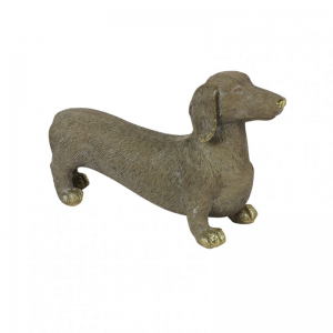 CANE BASSOTTO POLIRES. 22X7 H13 - brown