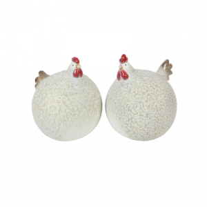 GALLO/GALLINA CERAM.21,5X20 H22,5 - 2ASS