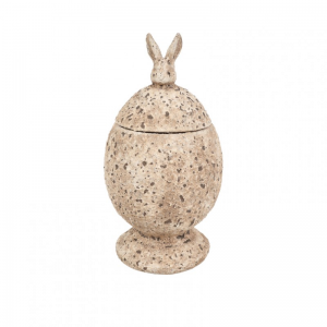 UOVO CONTENITORE POLIRES. D18,5 H35,5 CM