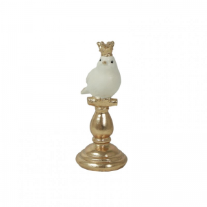 UCCELLINO ALFRED SU BASE D10,5 H18cm