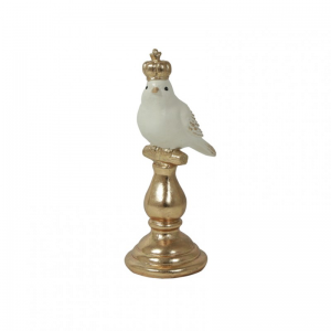 UCCELLINO ALFRED SU BASE D11,5 H23,5cm