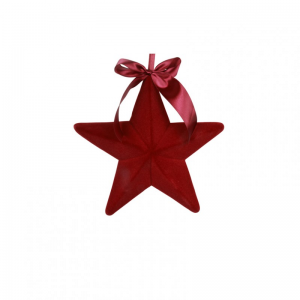 STELLA VELLUTO DA APP. 30X30cm - red
