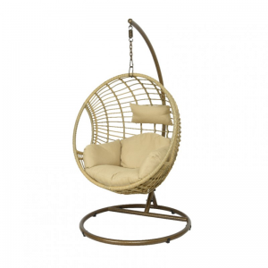 POLTRONA UOVO VIMINI 129X105XH186 cm