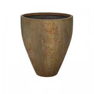 VASO CEMENTO D71,5 H84 -ant. brown