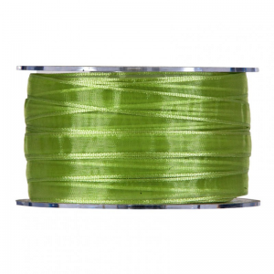 N/ORGANZA 16MM 50MT - apple green