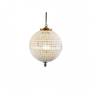 LAMPADARIO CRIST.Kg5,7 D41 H58 brass