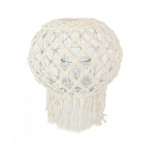 PORTACANDELA MACRAME D29 H36 cm