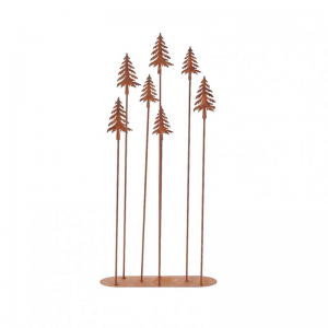 ALBERI HUMMY DECORO 28X10 H60cm - rusty