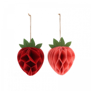 FRAGOLA FELTRO DA APP. 14X H20 - 2ASS.