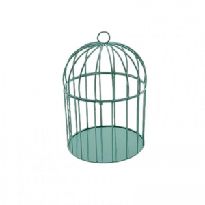 GABBIA METALLO D20 H30 - blue