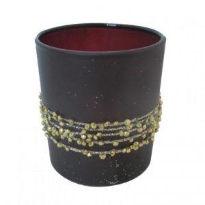 PORTACANDELA GOLD STRING CM 8
