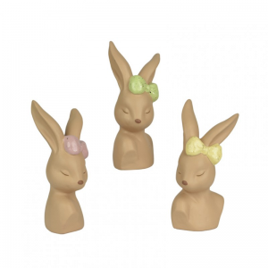 CONIGLIO TERRACOTTA 13,2X H22,4 3ASS.