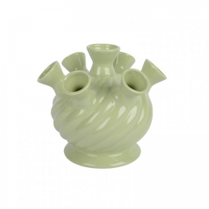 VASO PORCELLANA D18 H16- green